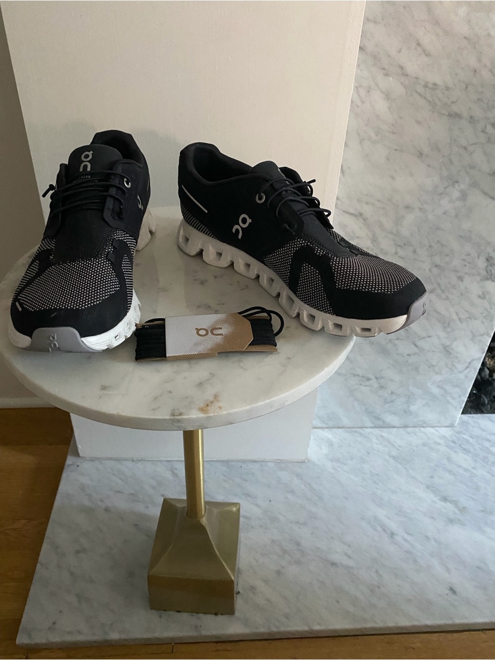 On Running Black and White Cloud-style Lightweight Women’s Running Shoe - Picture 5 of 8